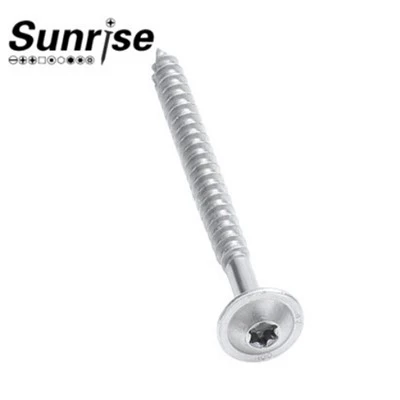 Torx Round Chipboard構造の木ねじ
